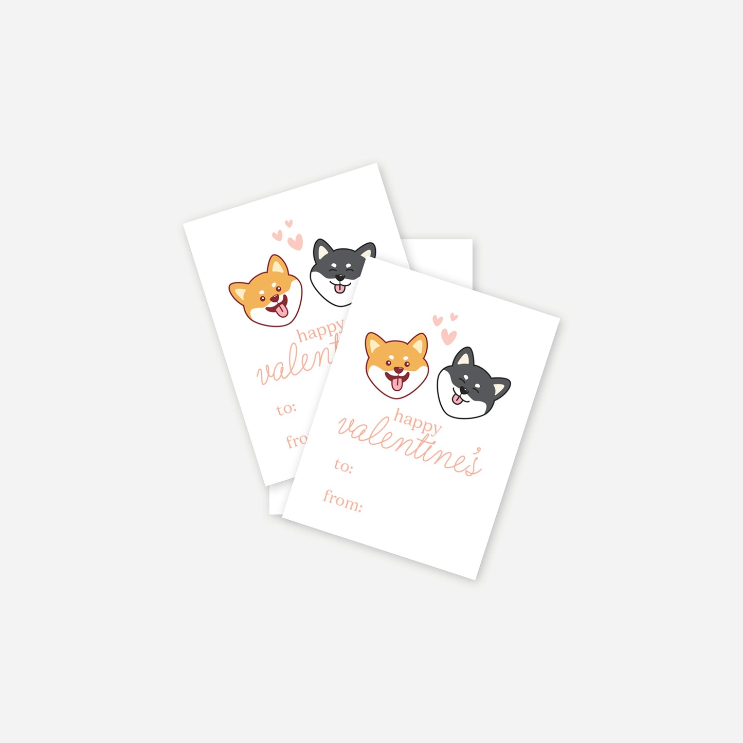 Shiba Love Mini Valentine's