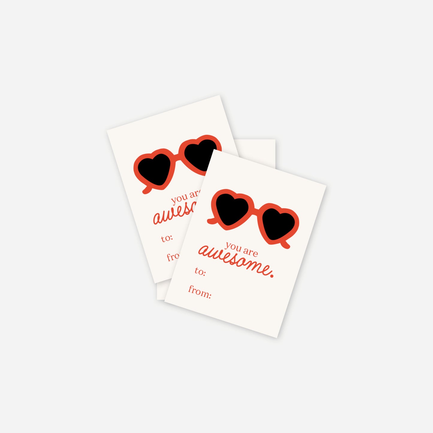 You Are Awesome Mini Valentine's