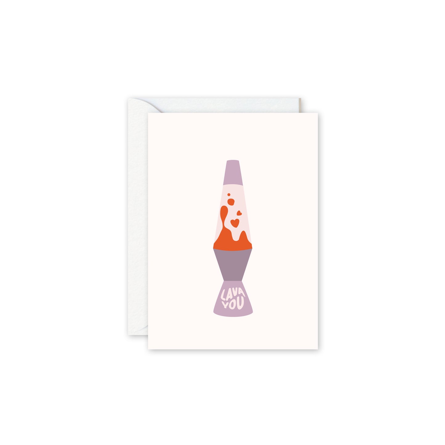 Lava You Card