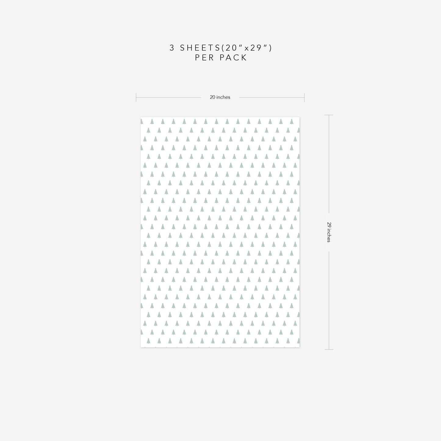 Evergreen Wrapping Paper
