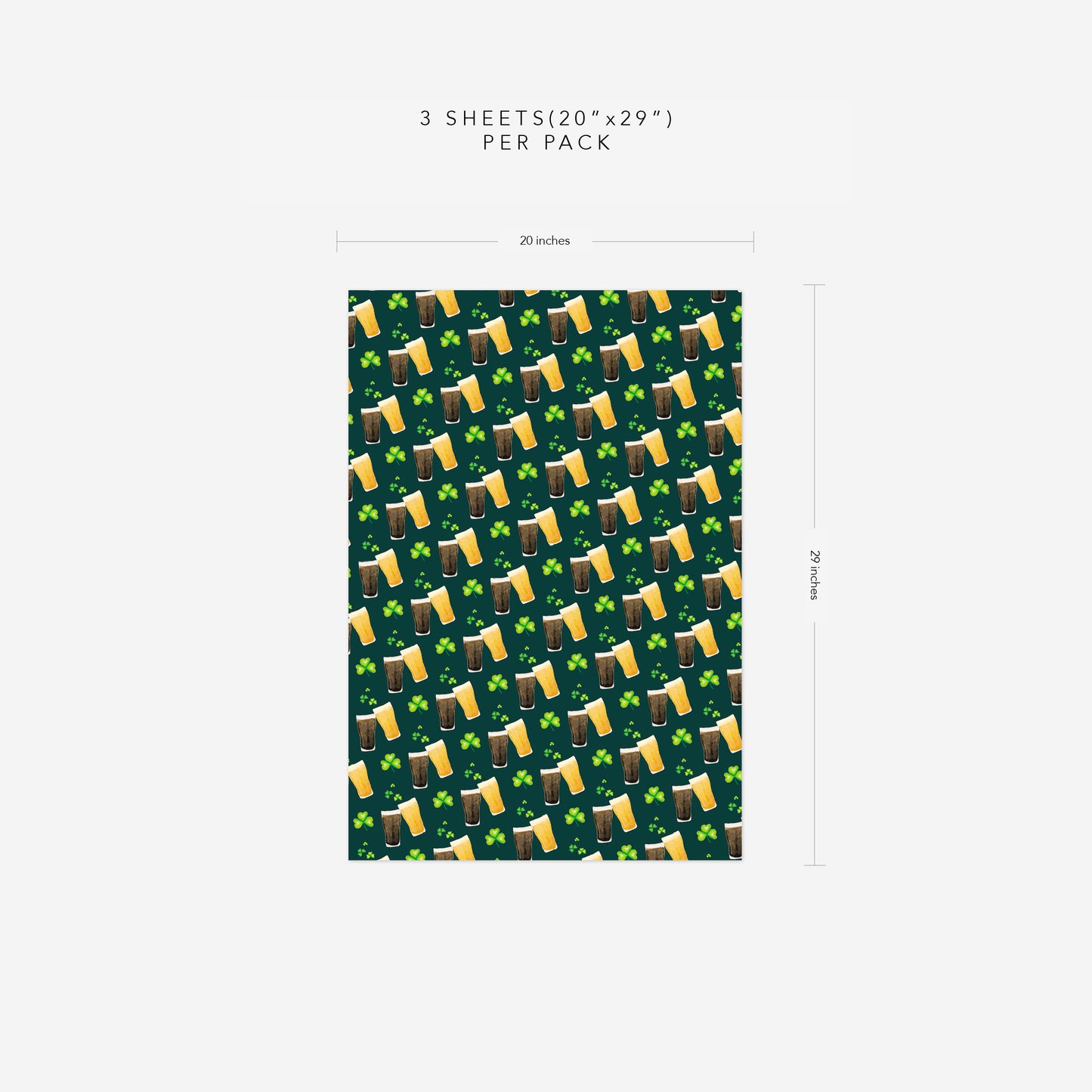 St Patrick's Day Wrapping Paper