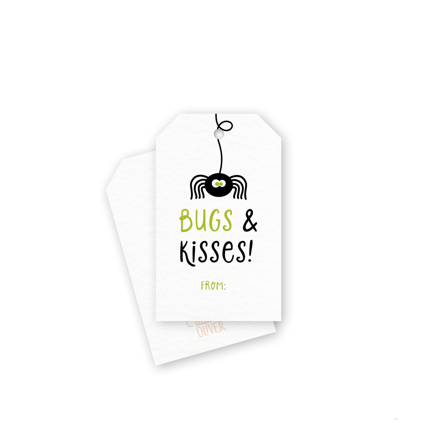 Bugs and Kisses Gift Tags