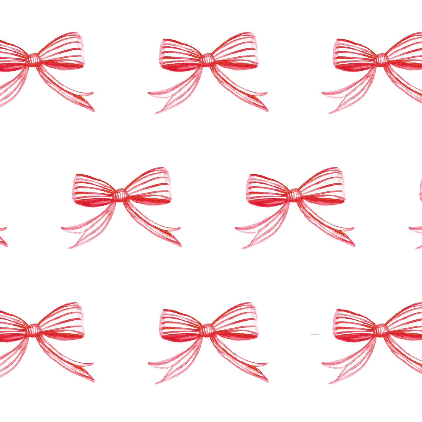 Christmas Bow Wrapping Paper