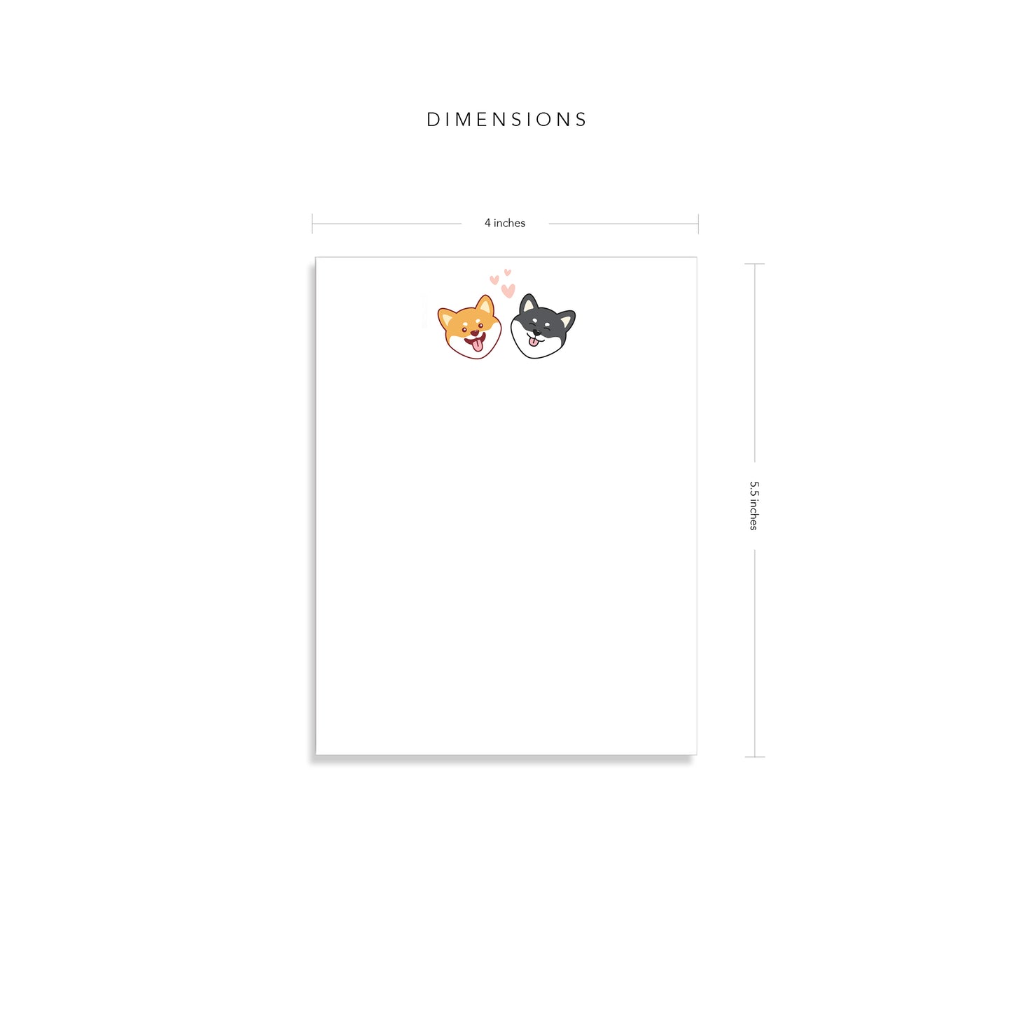 Shiba Love Notepad