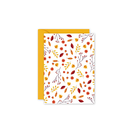 Foliage Pattern Card