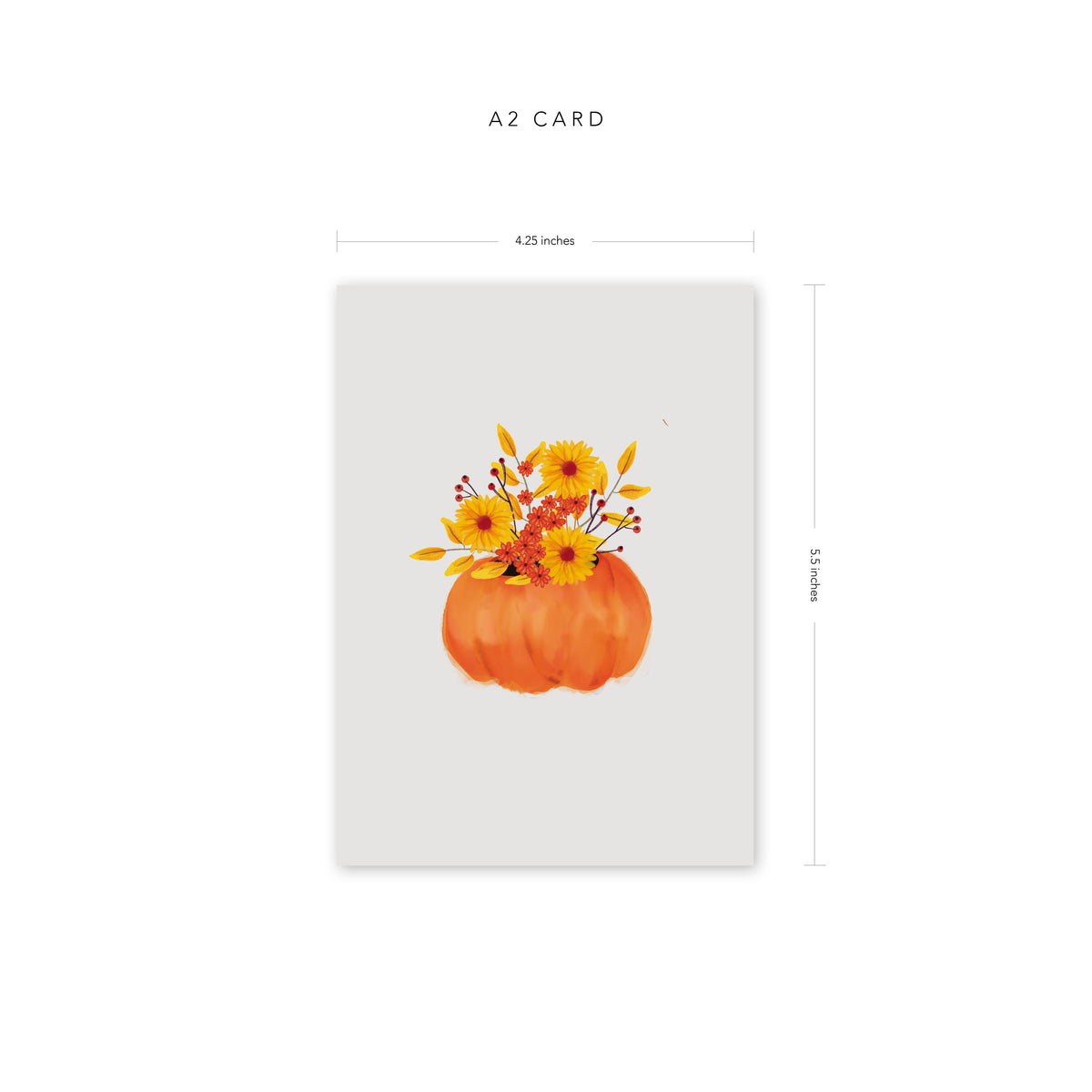 Fall Bouquet Card