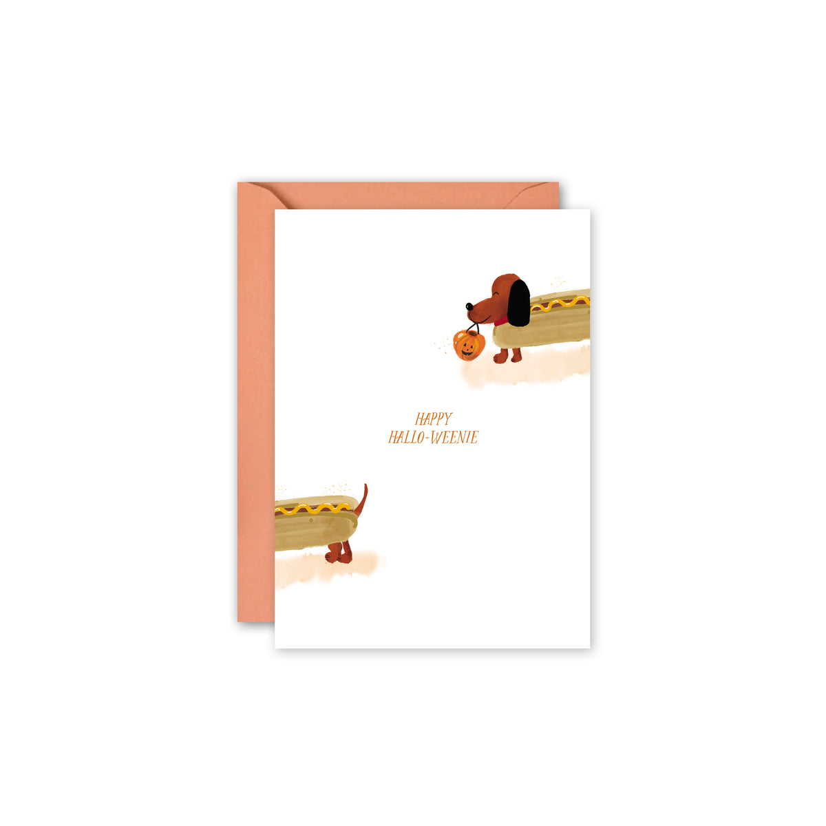 Happy Hallo-weenie Card