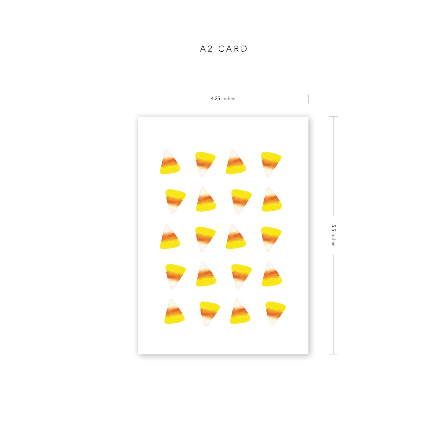 Candy Corn Card