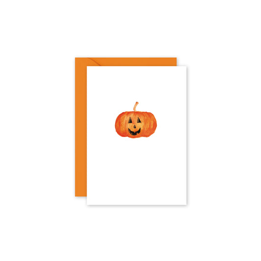 Jack-O-Lantern Card