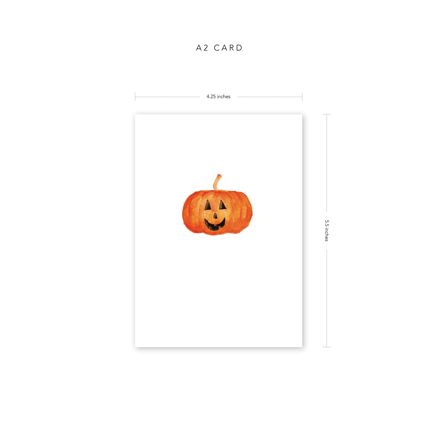 Jack-O-Lantern Card