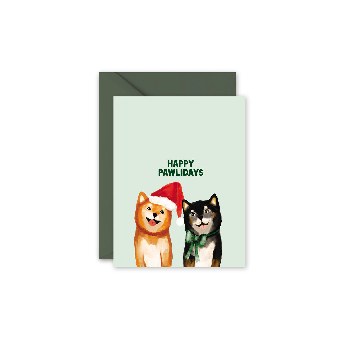 Happy Pawlidays Card