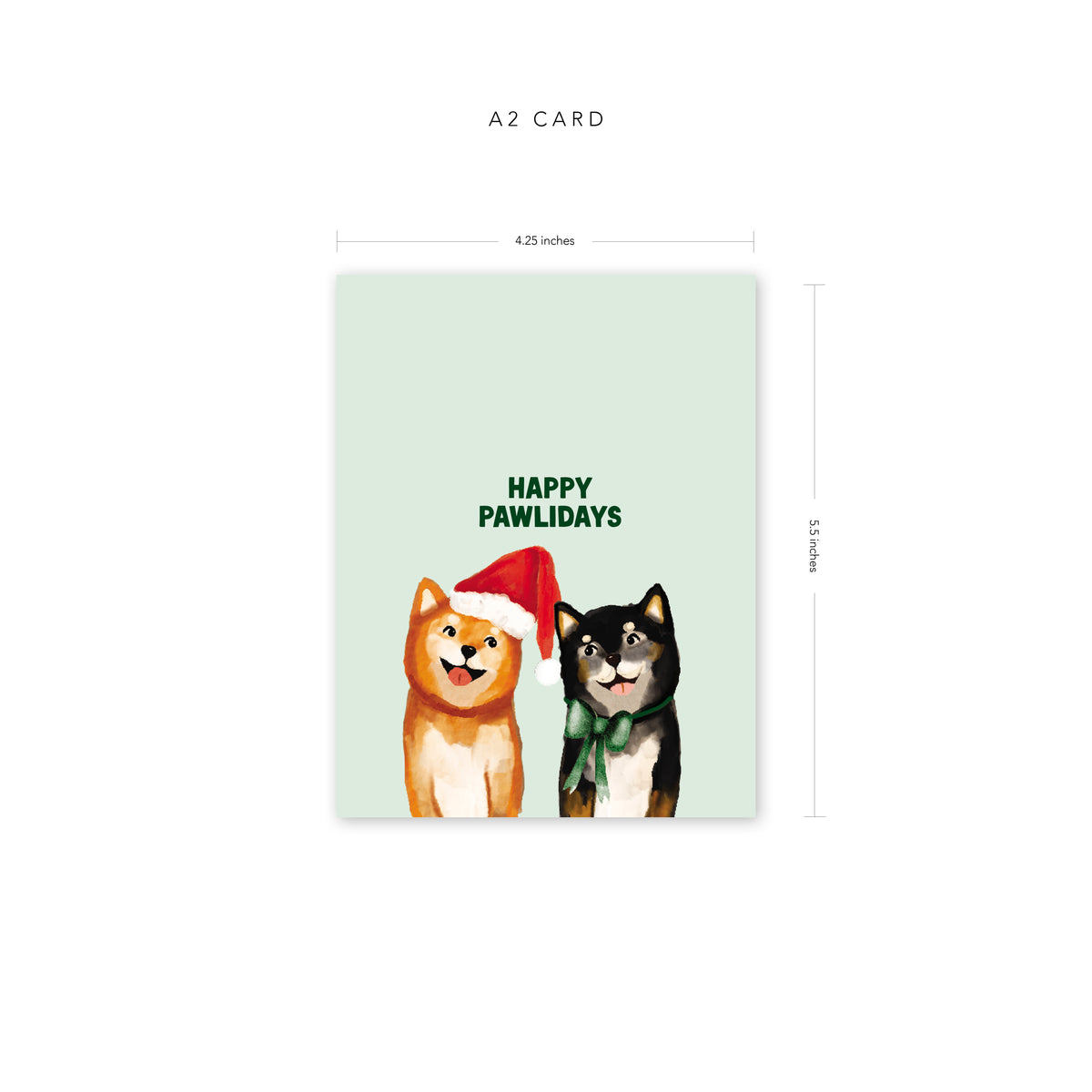 Happy Pawlidays Card