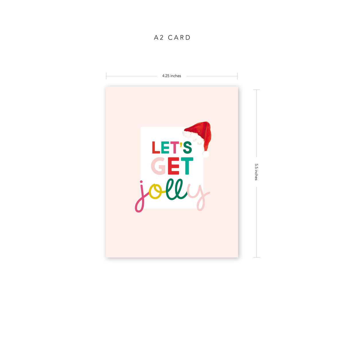 Let's Get Jolly Card