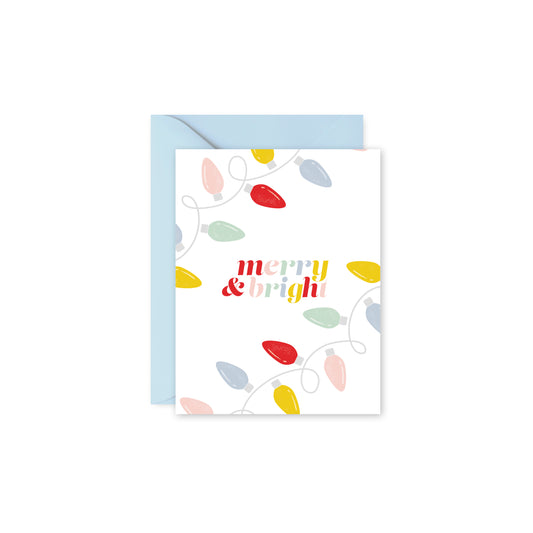 Merry & Bright Card