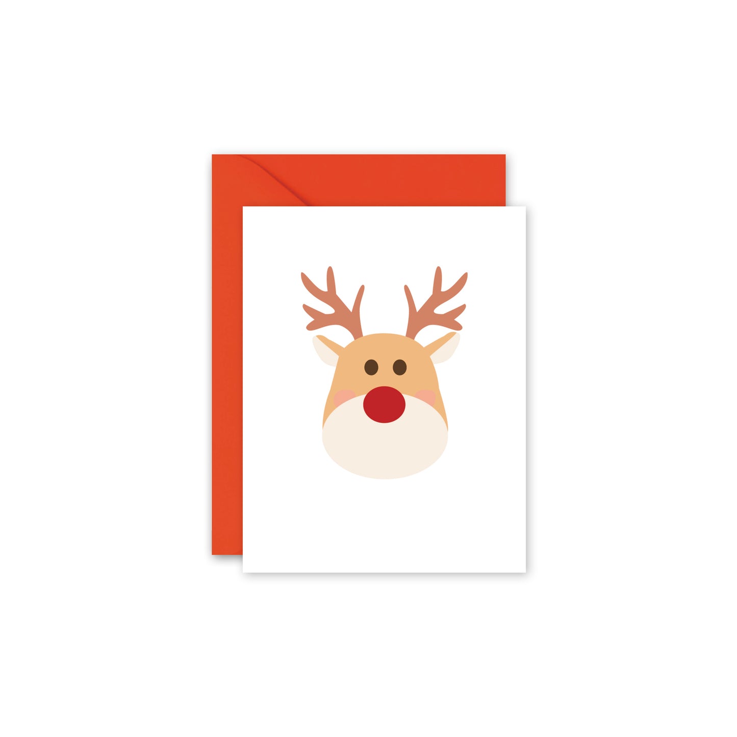 Red Nose Reindeer Card