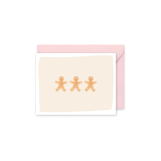 Gingerbread Cookie Card