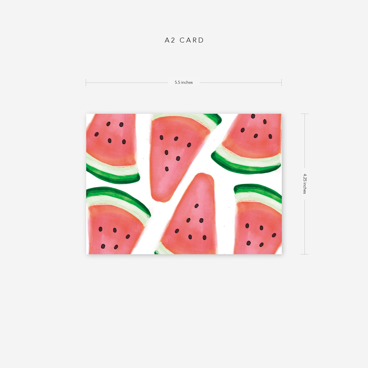 Watermelon Slices Card (Discontinued)