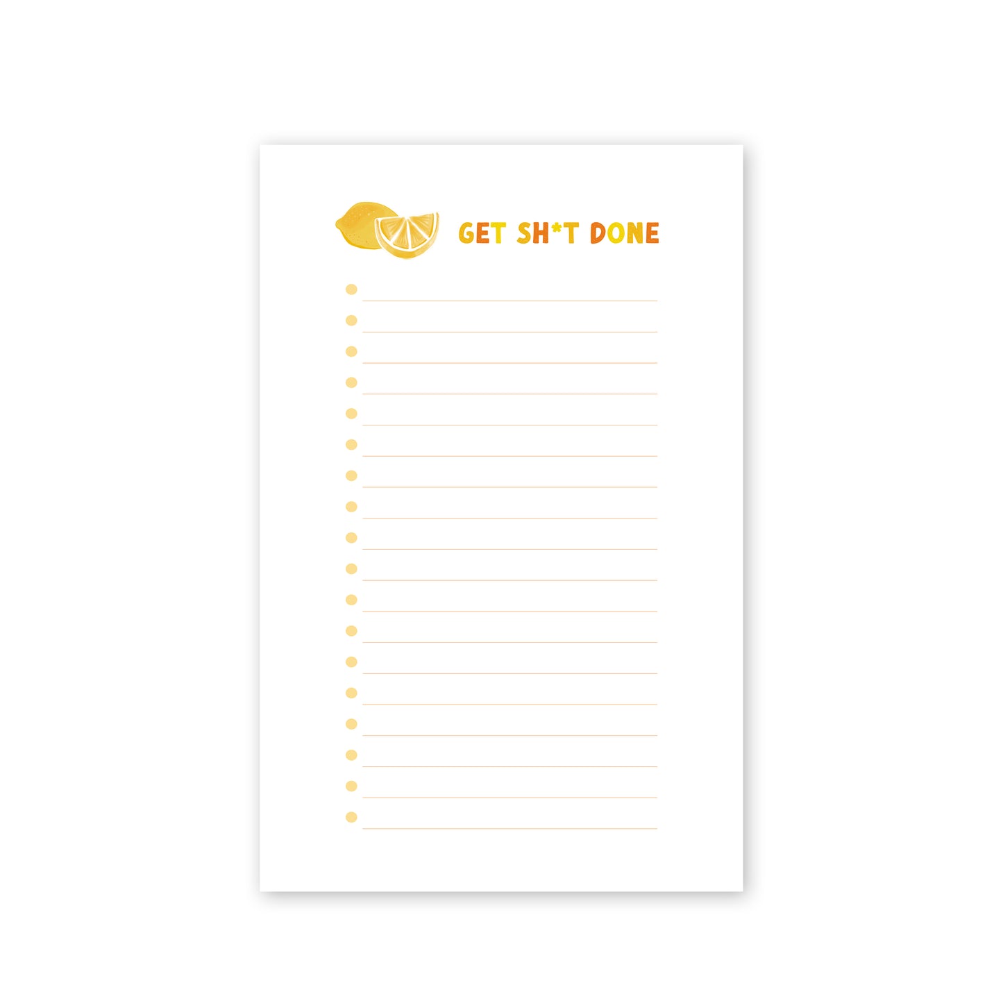 Get Sh*t Done Notepad