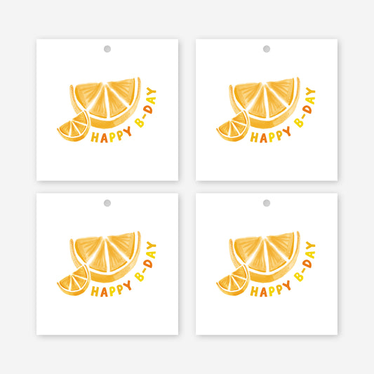 Lemon B-Day Tags (Discontinued)