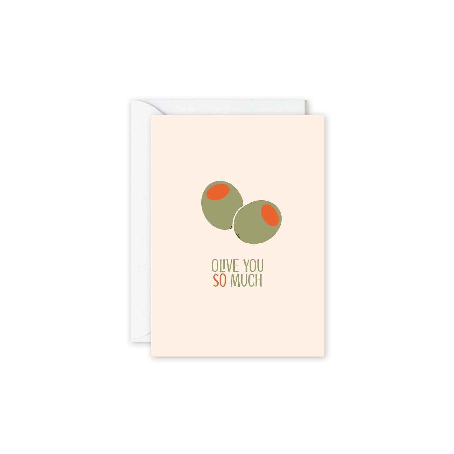 Olive You So Much Card (Discontinued)