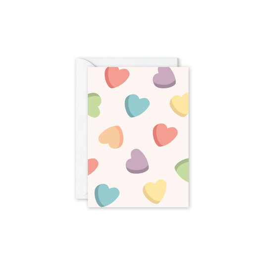 Candy Hearts Card (Discontinued)