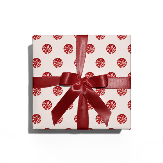 Peppermint Tree Wrapping Paper