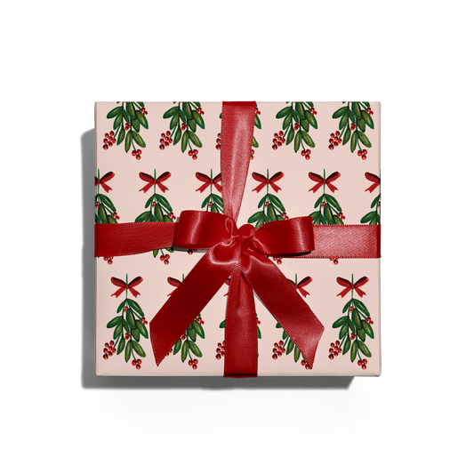 Mistletoe Wrapping Paper