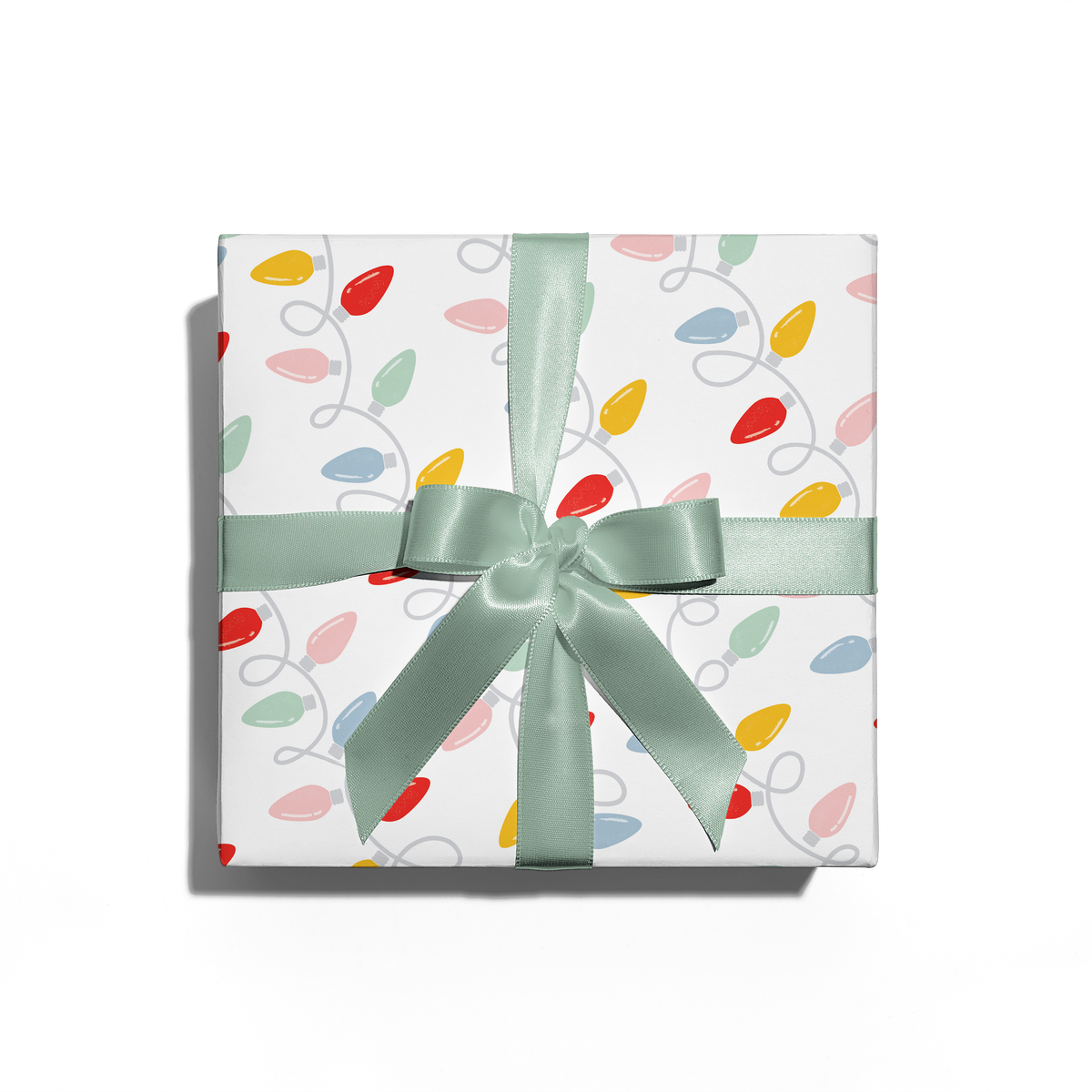 Tangle of Lights Wrapping Paper