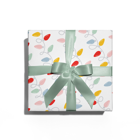 Tangle of Lights Wrapping Paper