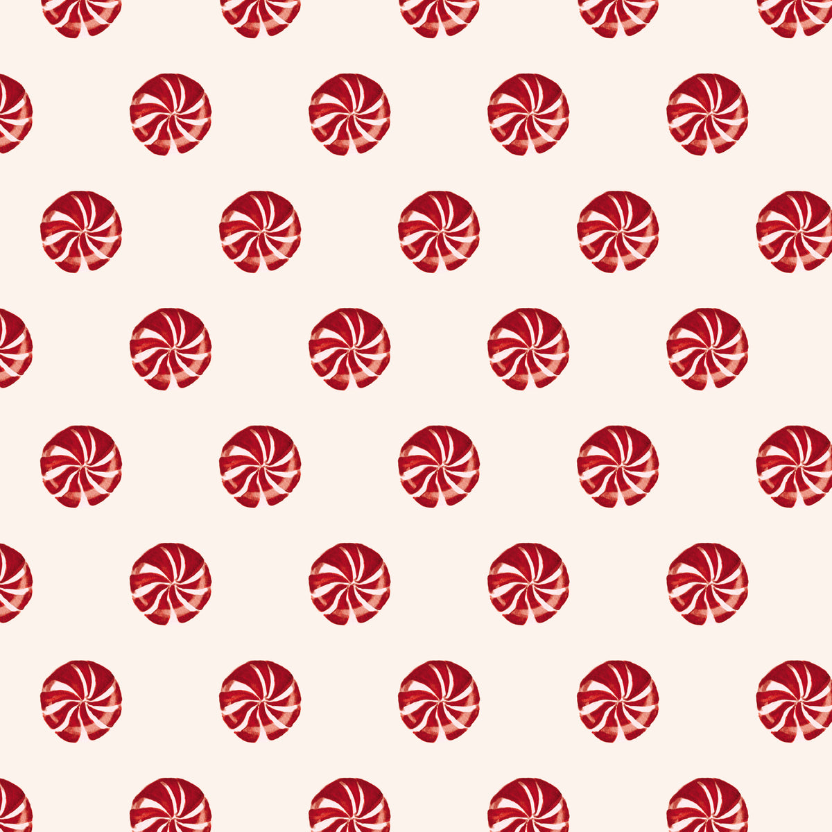 Peppermint Tree Wrapping Paper