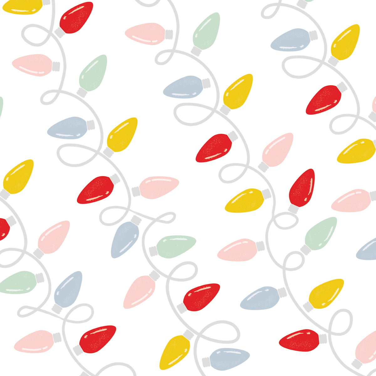 Tangle of Lights Wrapping Paper