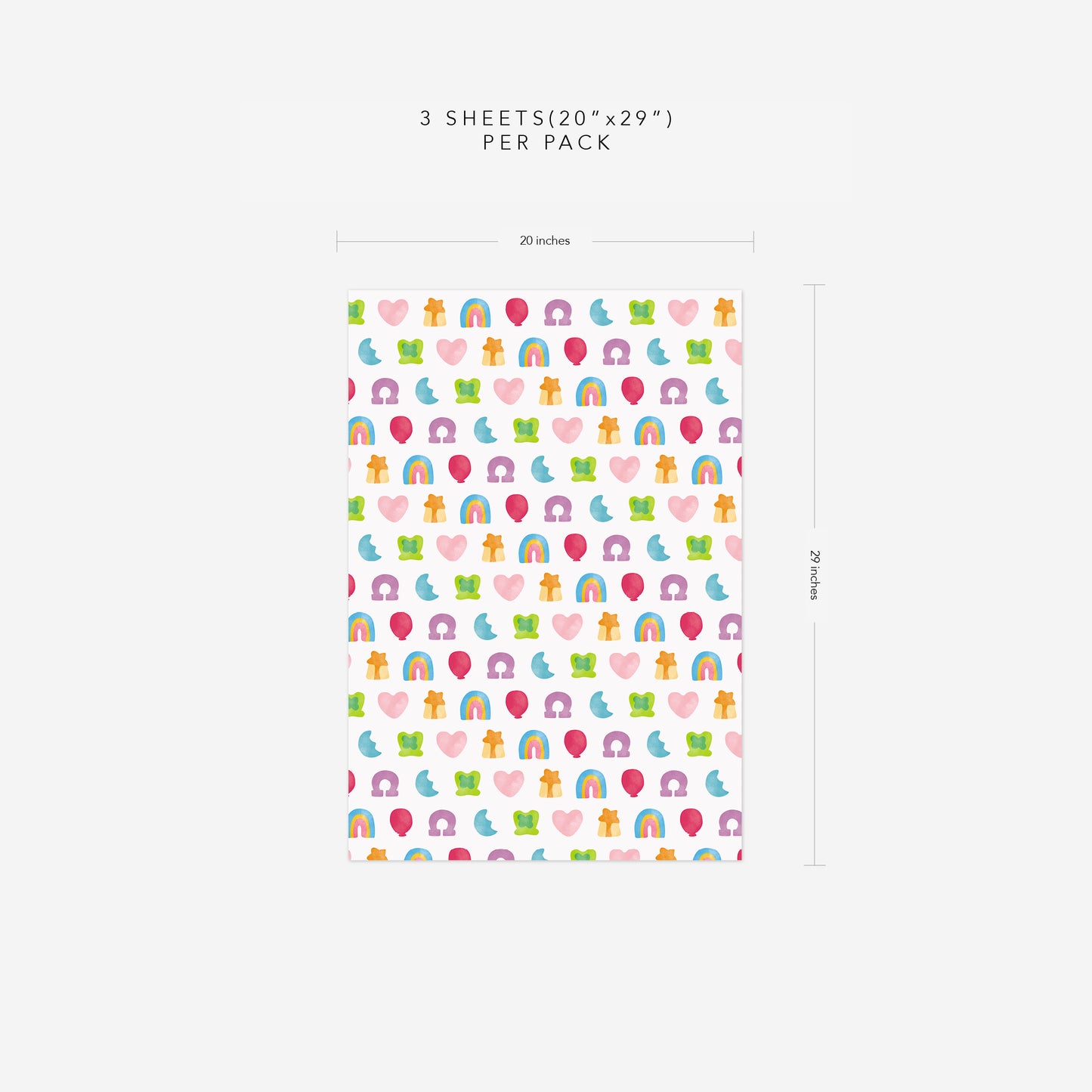 Charms Wrapping Paper