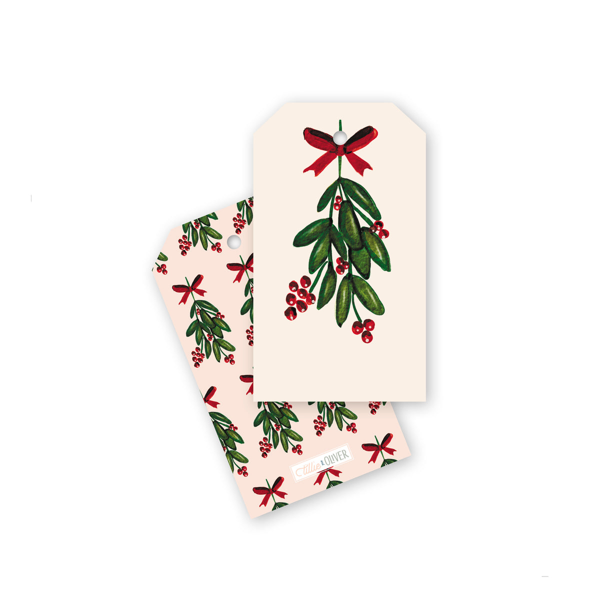 Mistletoe Gift Tags