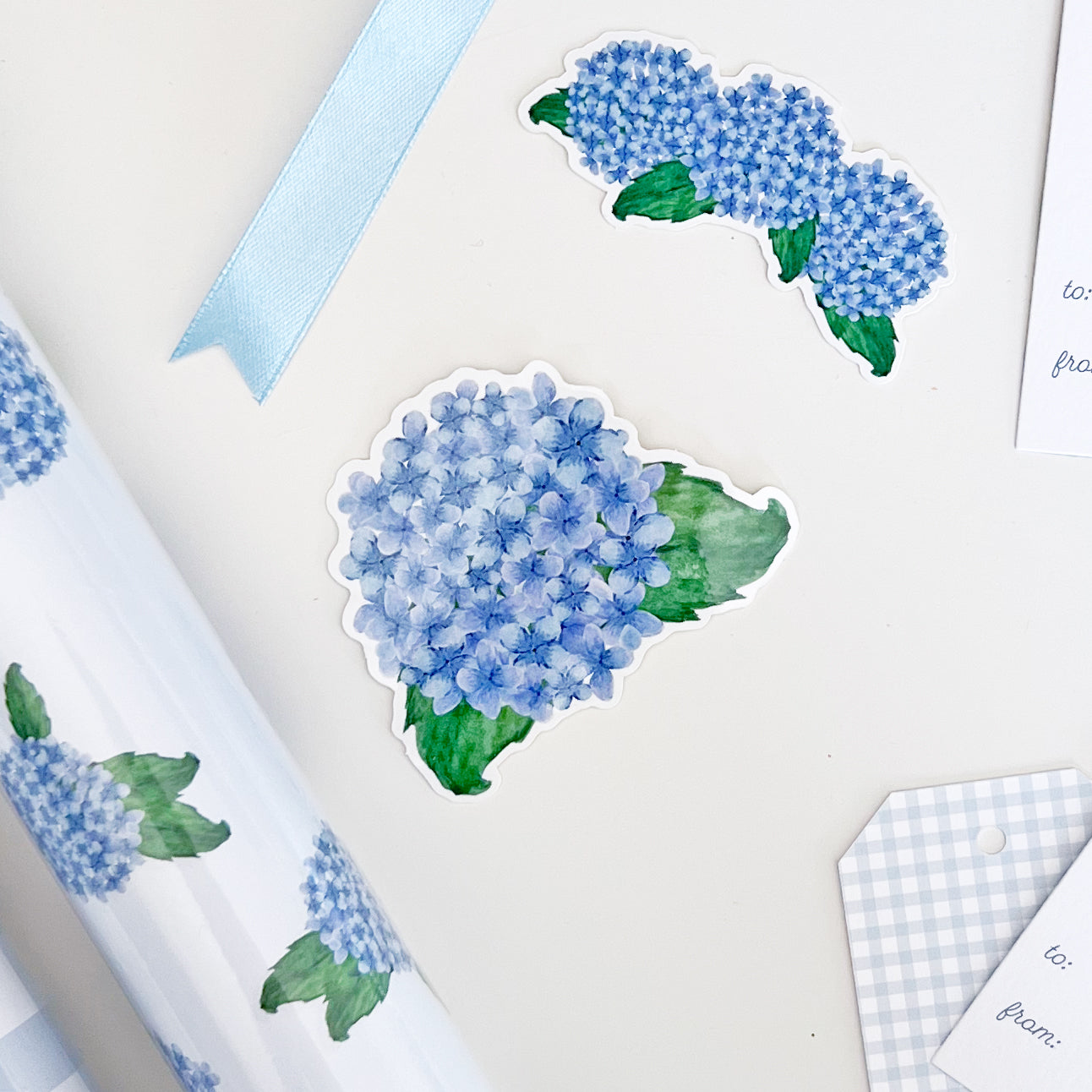 Hydrangea Sticker