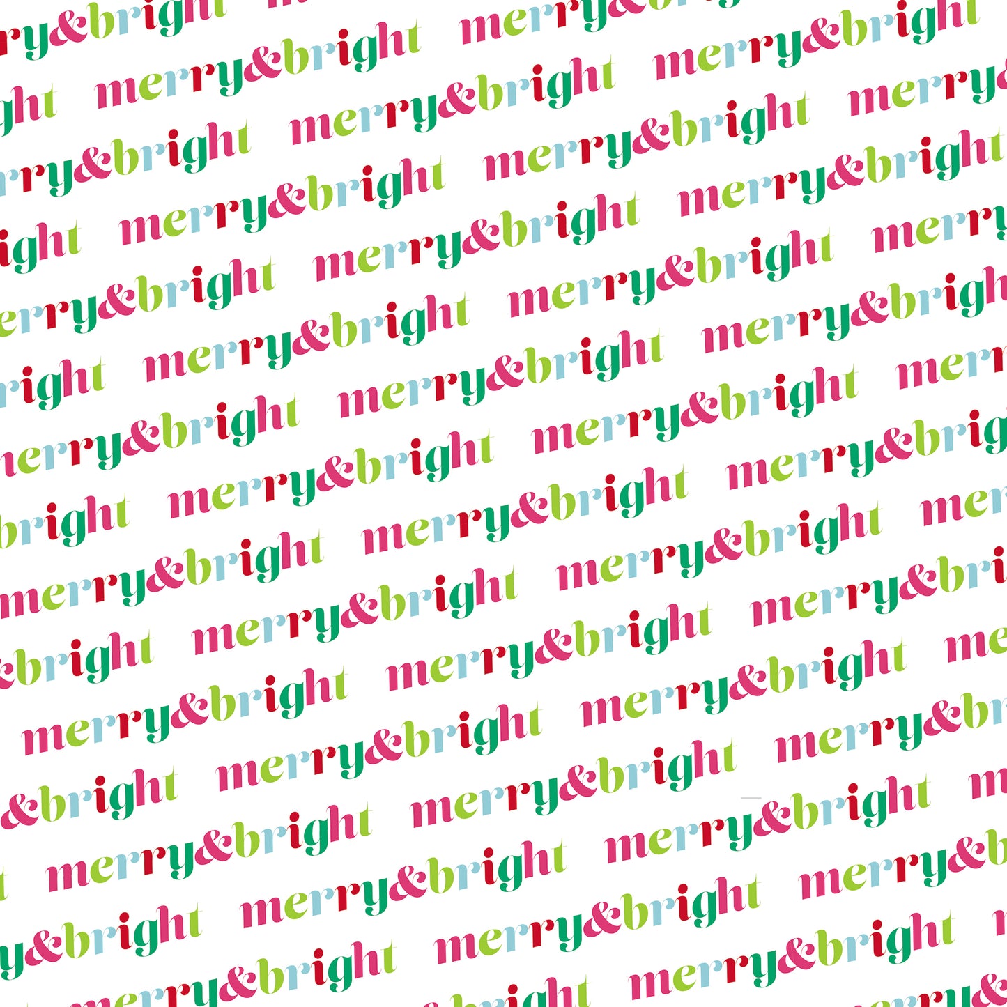 Merry & Bright Wrapping Paper