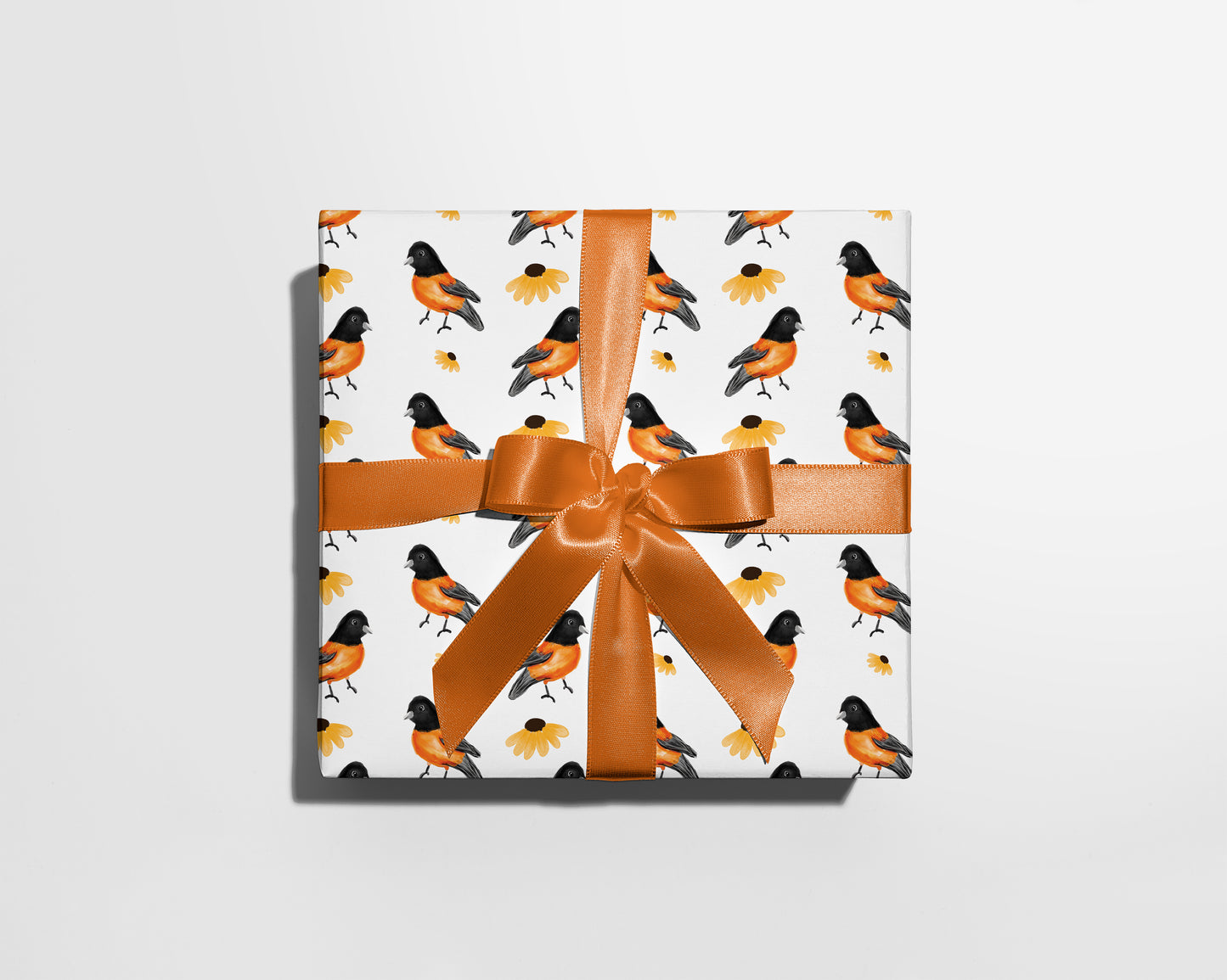 Baltimore Oriole Bird Wrapping Paper