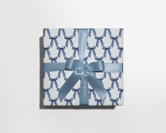 Preppy Bow Wrapping Paper