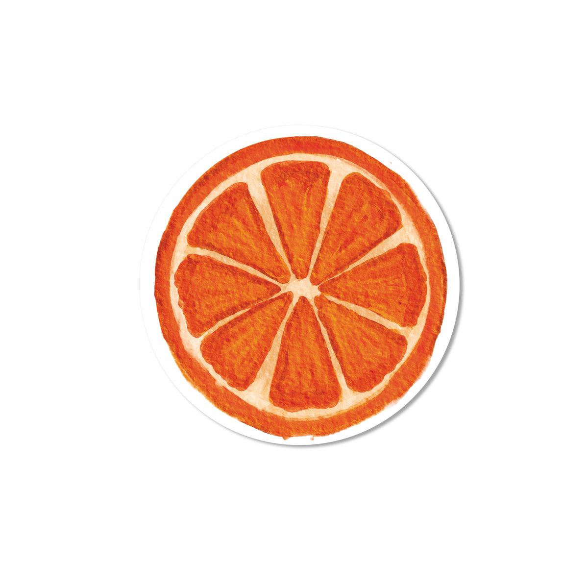Orange Slice Sticker