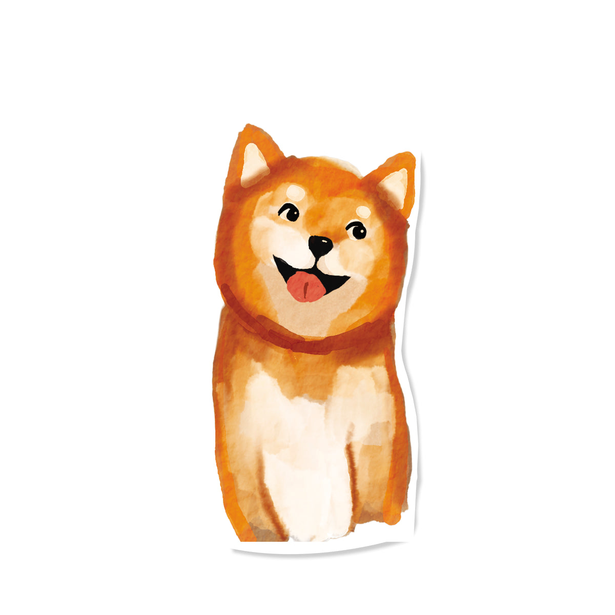 Oliver Shiba Inu Sticker