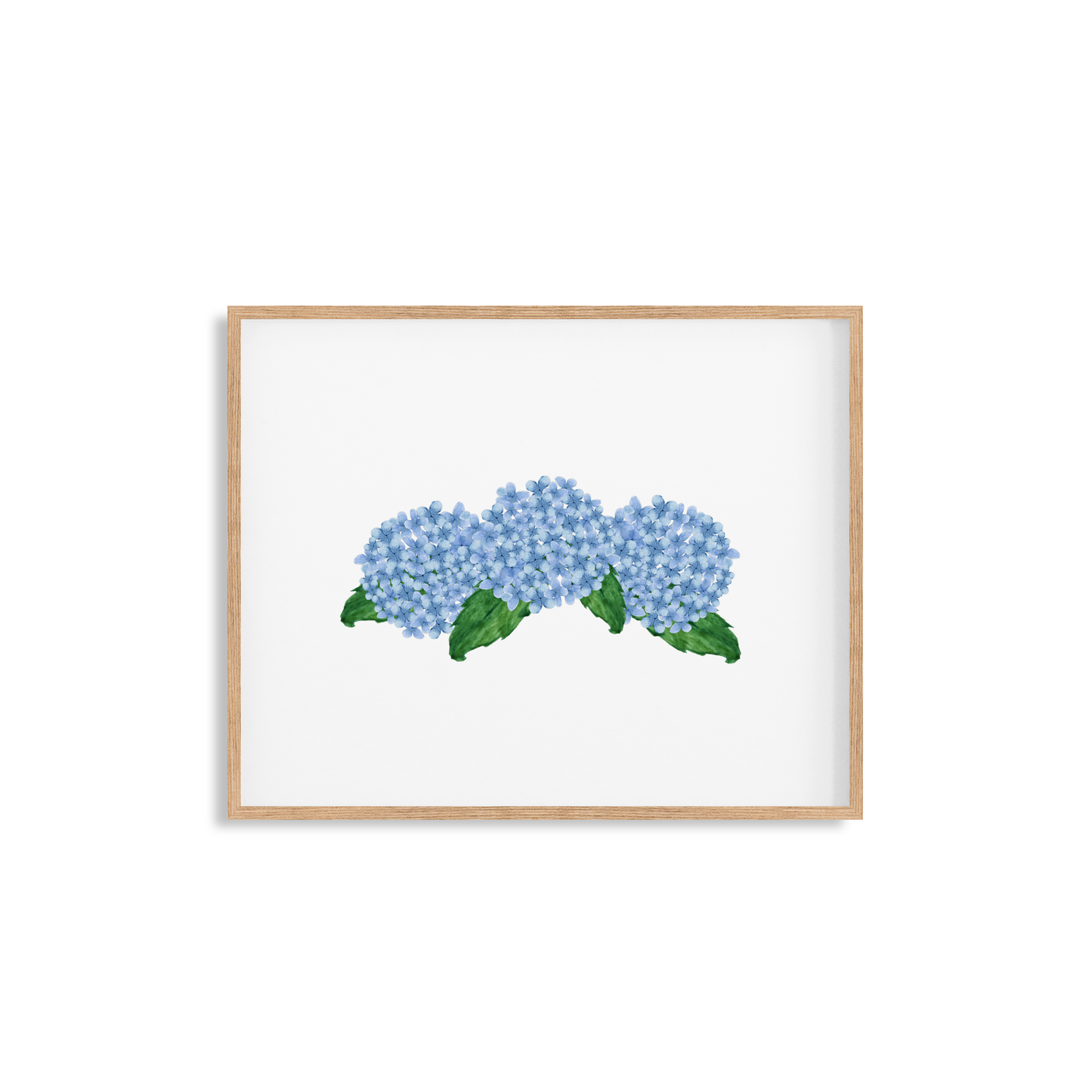 Hydrangea Bunch Art Print