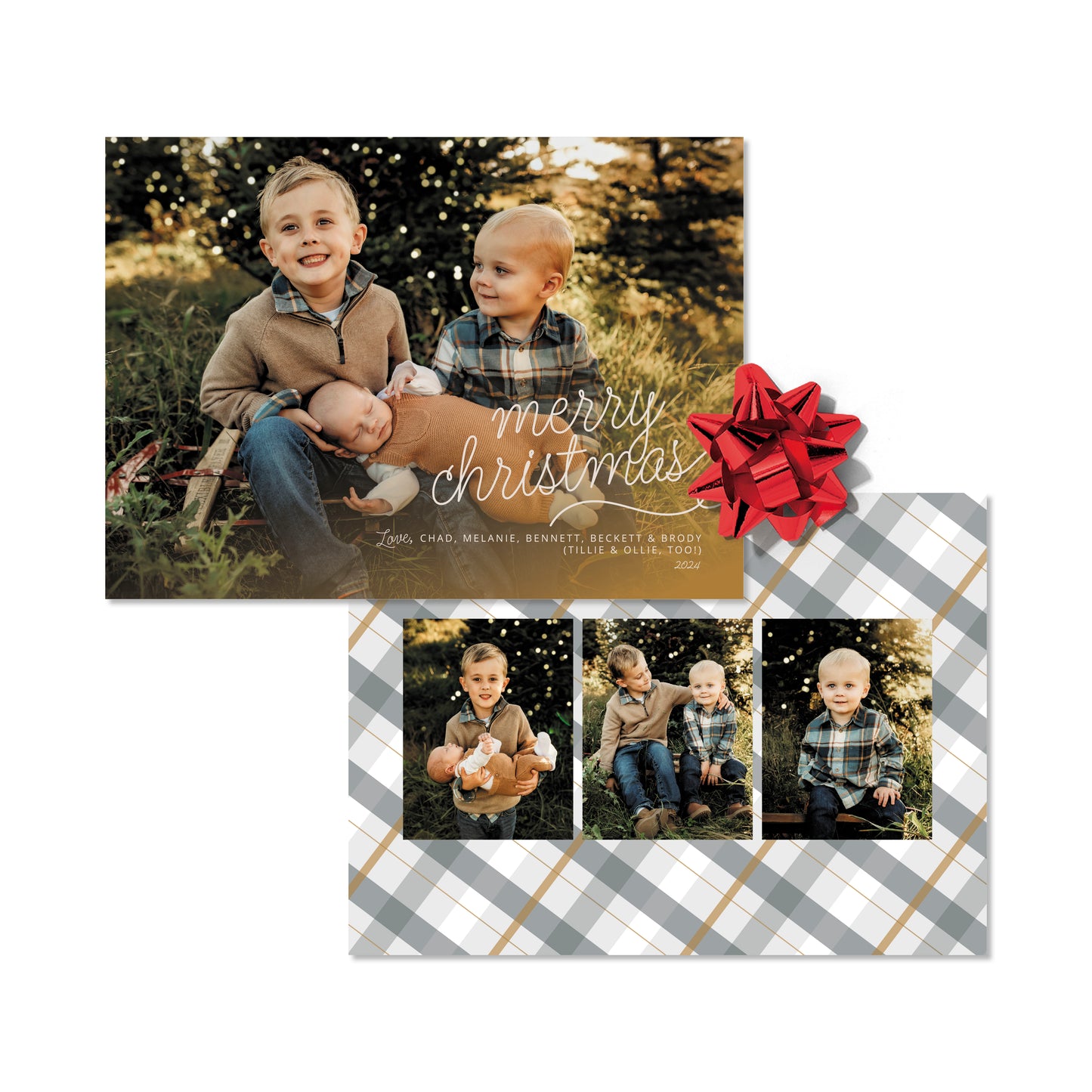 Custom Photo Holiday Cards