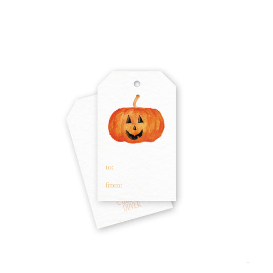 Jack-O-Lantern Gift Tags