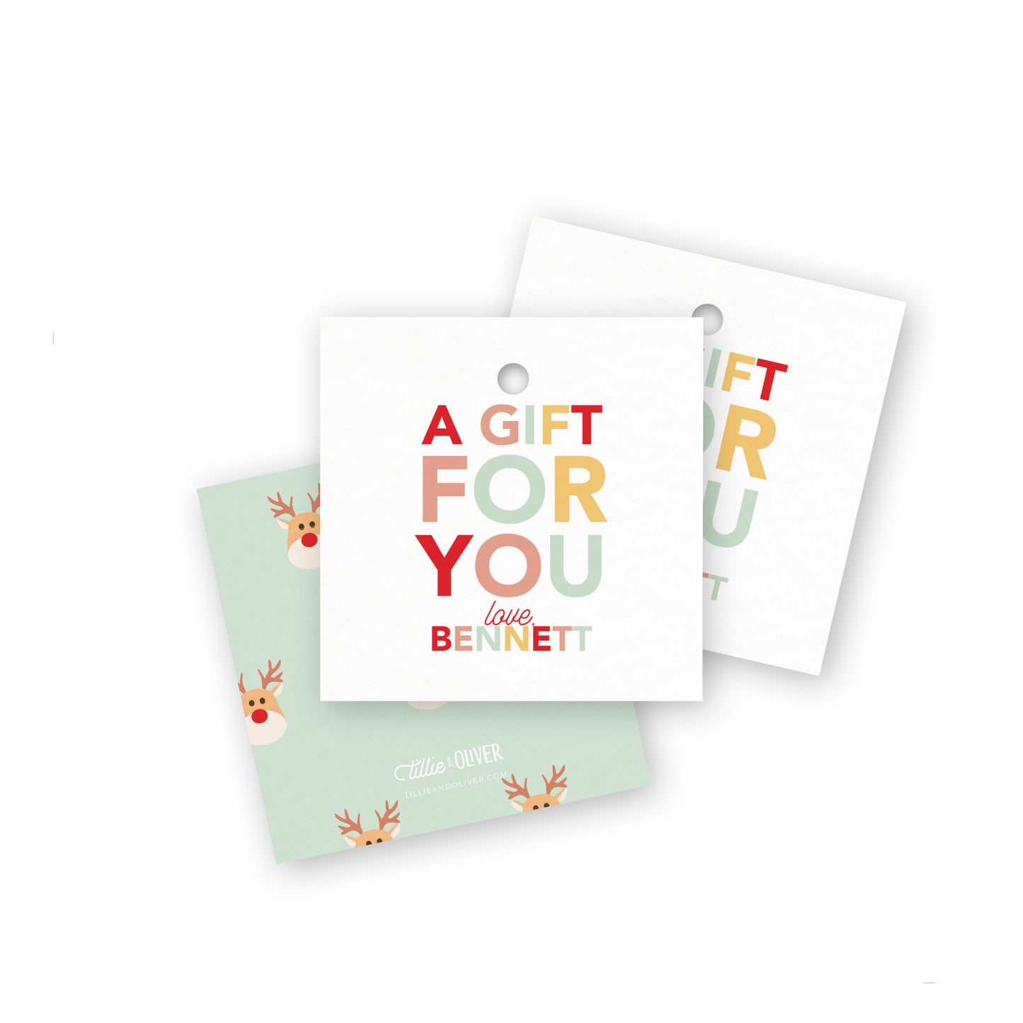 Holiday A Gift For You Gift Tags