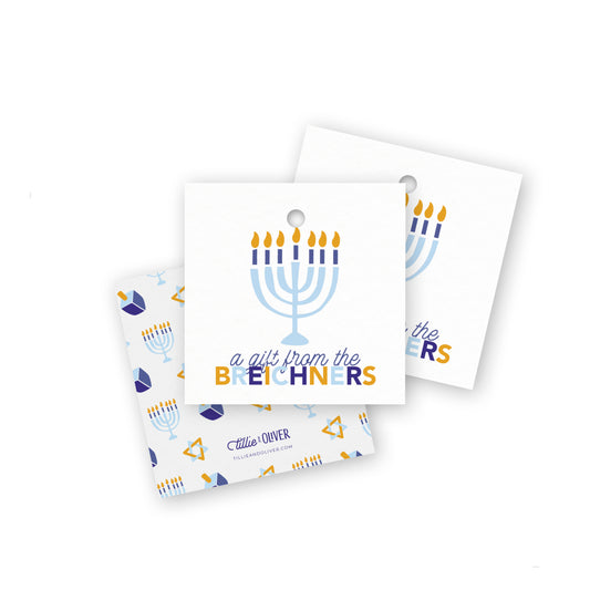 Menorah Gift Tags