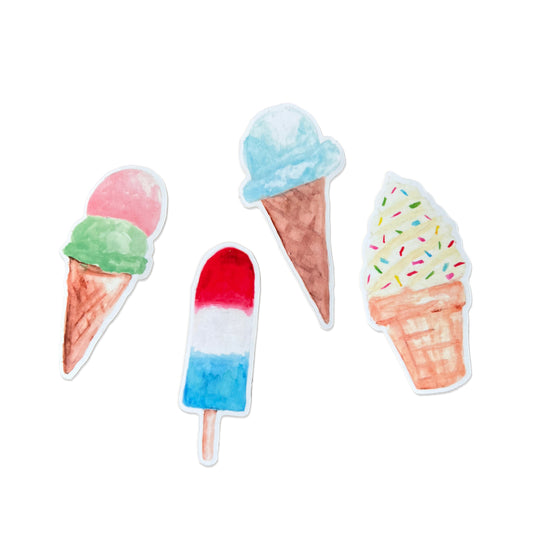 Ice Cream Sticker Set