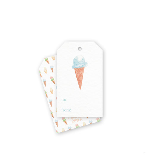 Single Scoop Gift Tags (Misprint)