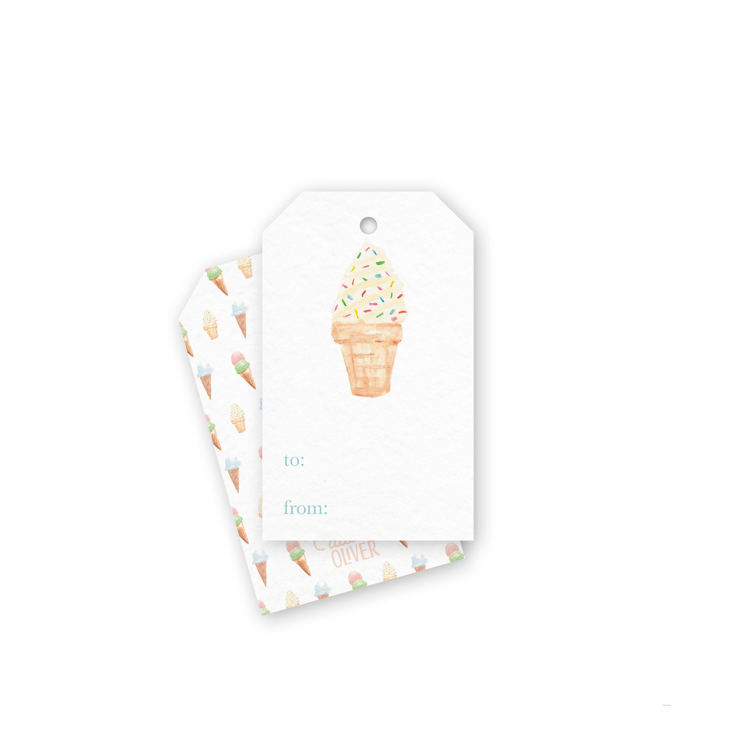Soft Serve Gift Tags (Misprint)