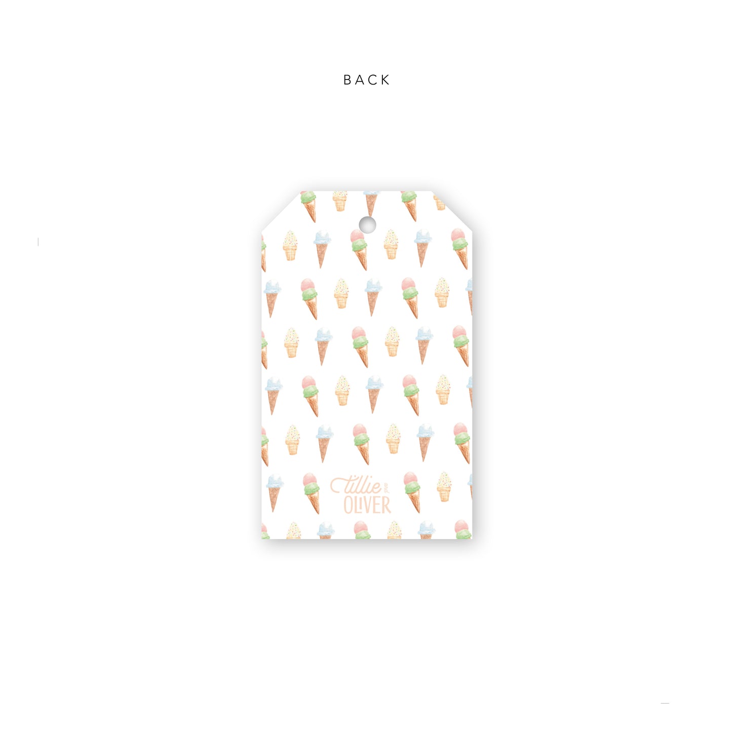 Soft Serve Gift Tags (Misprint)