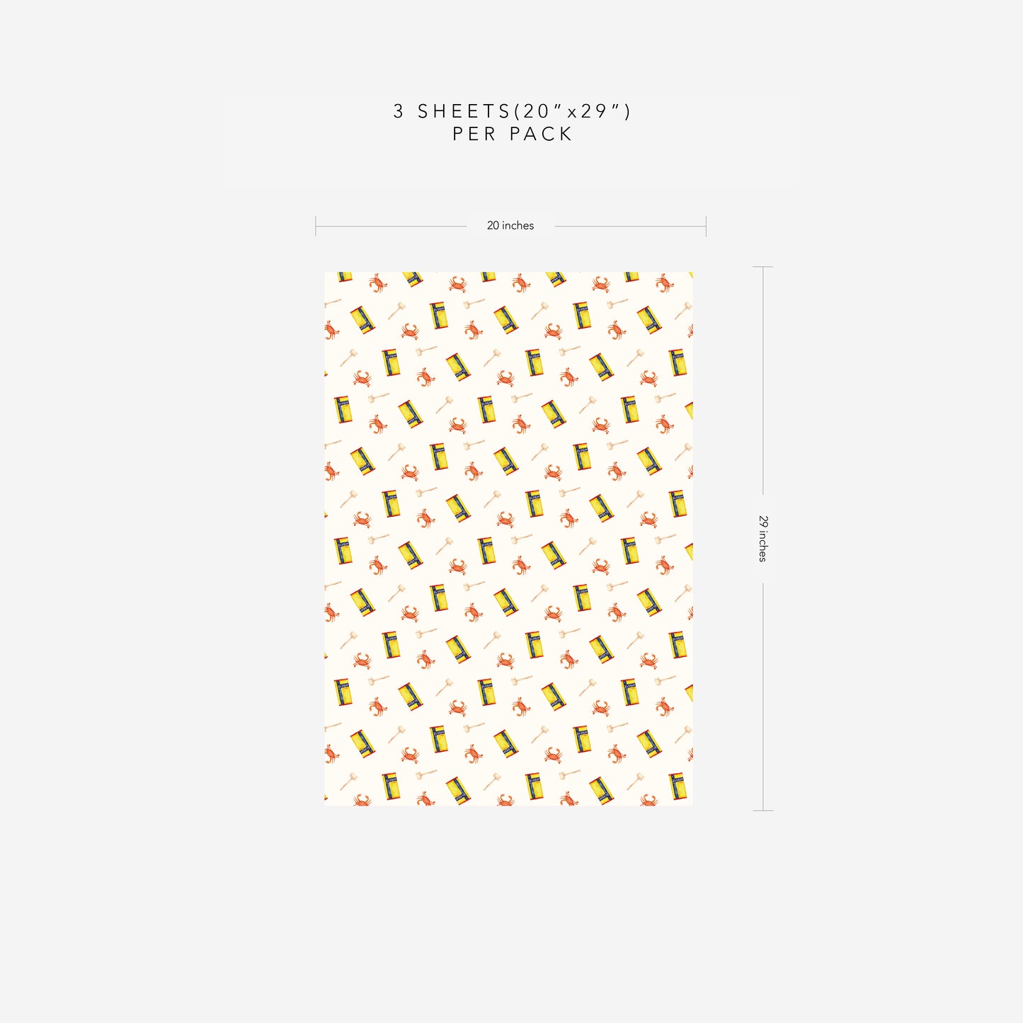 Maryland Summer Wrapping Paper