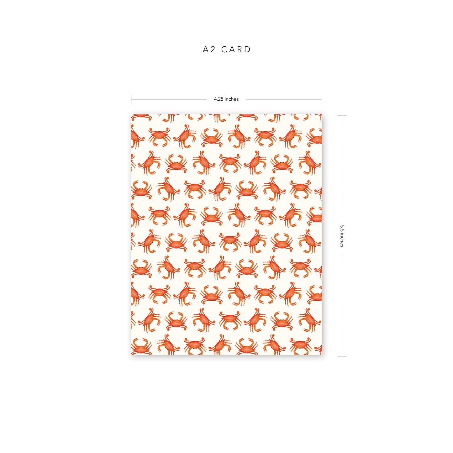 Crabby Pattern Card